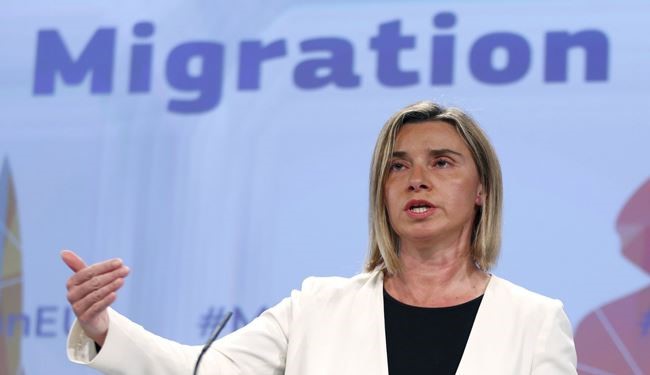 EU’s Mogherini Vows More Aid for Lebanon with Syria Refugees