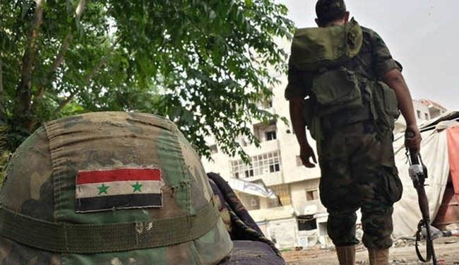 مثلث تدمر در تیررس ارتش سوریه