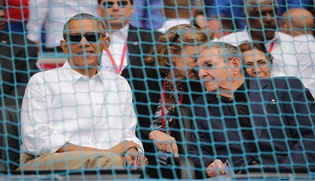 What Terror Attack? Smiling Obama Attends Baseball Game + PHOTOS