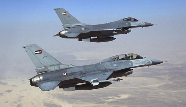 جنگنده های اردنی صهیونیستی در برابر همتایان روس