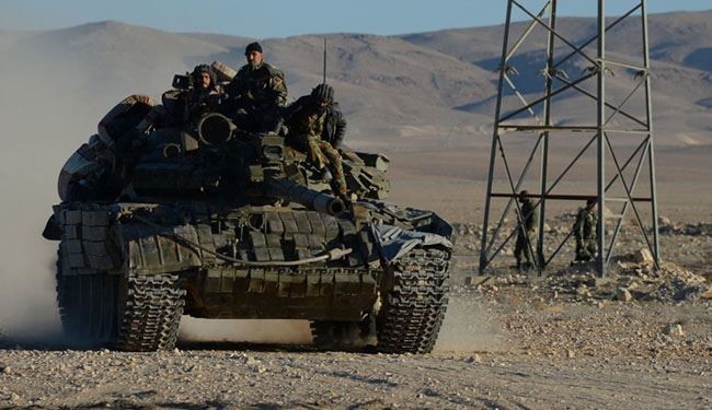 الجيش وحلفاؤه يبدأون عملية تحرير القريتين بعد سحق داعش بتدمر