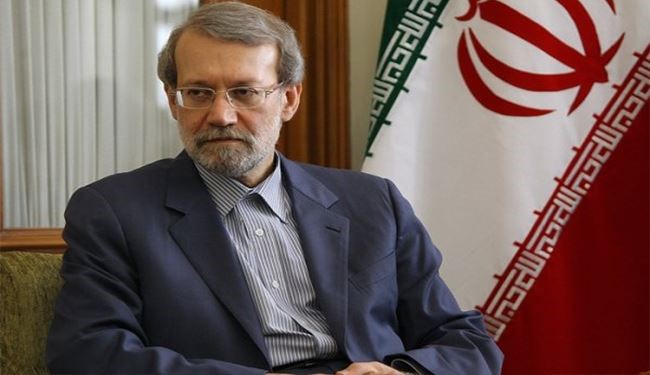 لاريجاني يؤكد التزام ايران ترسیخ أمن العراق ووحدته