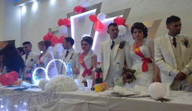تصاویر؛ جشن ازدواج دختران ایزدی رهاشده از داعش