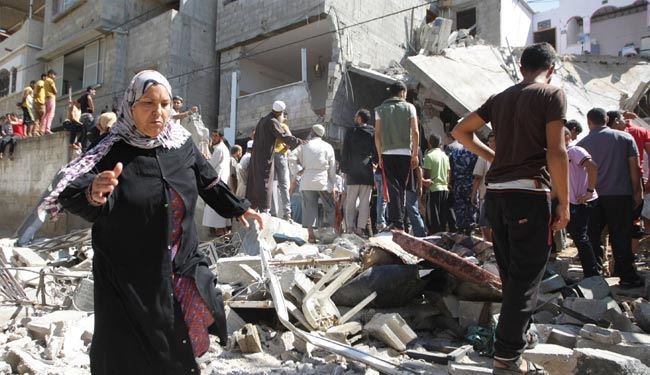 75 هزار فلسطینی در غزه بدون سرپناه هستند