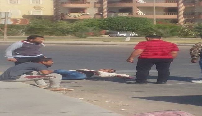 قتل جوان مصری توسط افسر پلیس+عکس