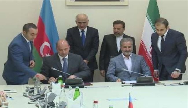 ايران واذربيجان توقعان 4 مذكرات تفاهم للتعاون المشترك