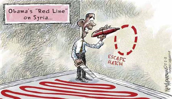 أمريكا تتجاوز خطوطها الحمراء في سوريا