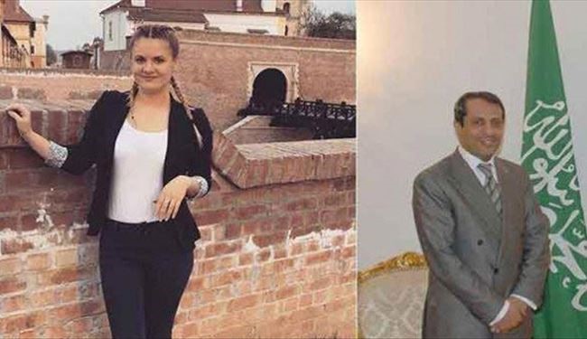 تجاوز سفیر عربستان به دختر رومانیایی + عکس
