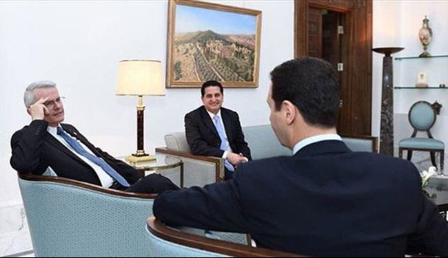 US Senator Meets Syrian President Assad, Calls on Support for Government