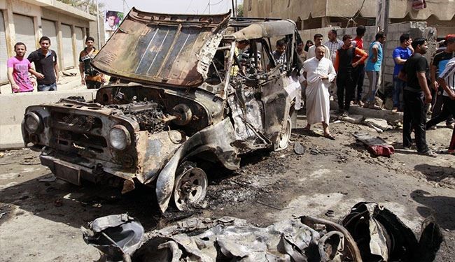 33 کشته بر اثر انفجارهای تروریستی در سماوۀ عراق