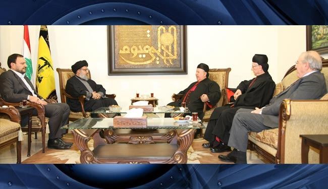 آیا اسقف مارونی‌ها با دبیرکل حزب الله دیدار کرده است؟