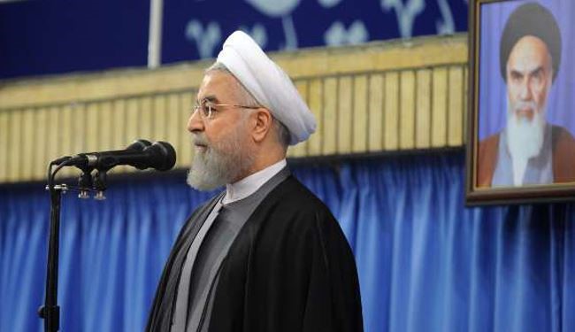 الرئيس روحاني: أميركا والكيان الصهيوني وراء الاضطرابات بالمنطقة