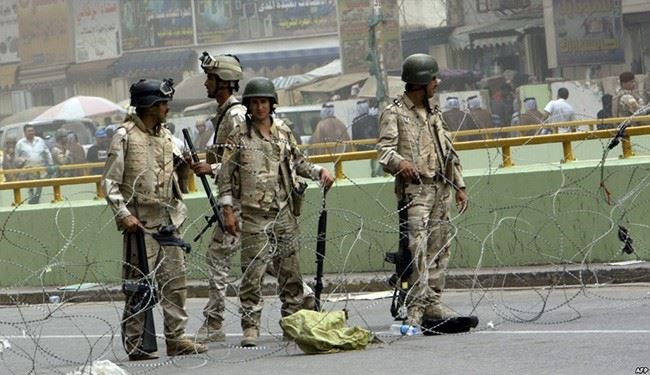 استقرار گسترده نیروهای امنیتی و نظامی در بغداد