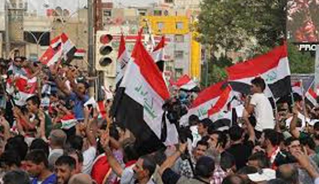 تظاهرات هواداران صدر علیه دولت حیدر العبادی