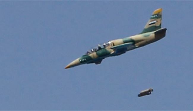 Syrian Fighter Jets Target Al-Nusra Centers North of Homs Province