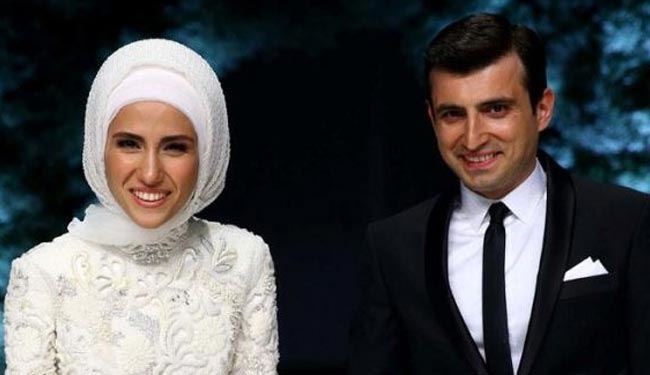 عروسی دختر اردوغان+تصاویر