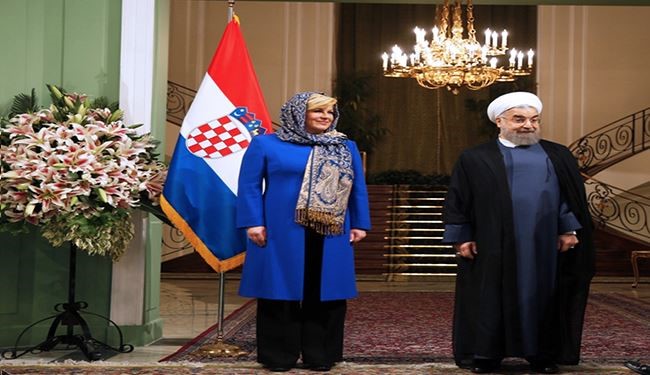 ايران وكرواتيا توقعان وثيقتين للتعاون المشترك