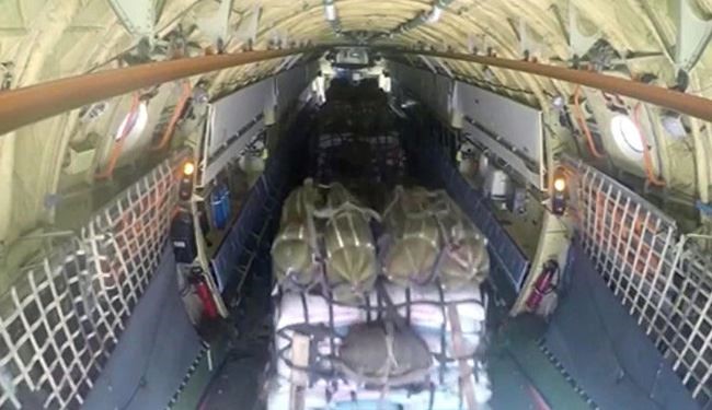 Russia Planes Deliver 40 Tons of Aid to Besieged Syria’s Deir Ezzor
