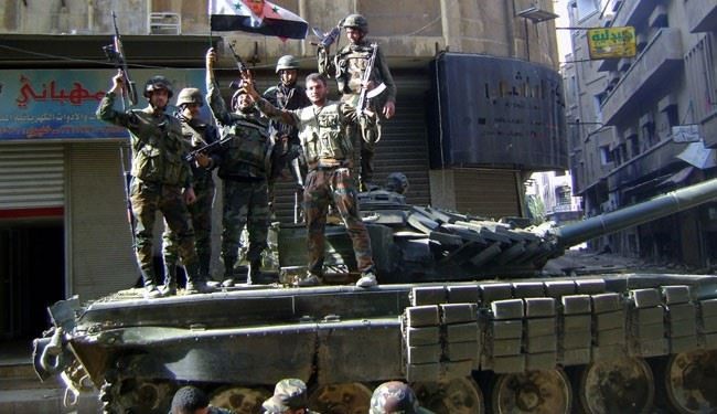 پاکسازی 4 منطقۀ استراتژیک در ریف دمشق