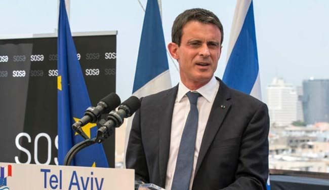 فالس: مبادرة التسوية الفرنسية هي في مصلحة اسرائيل