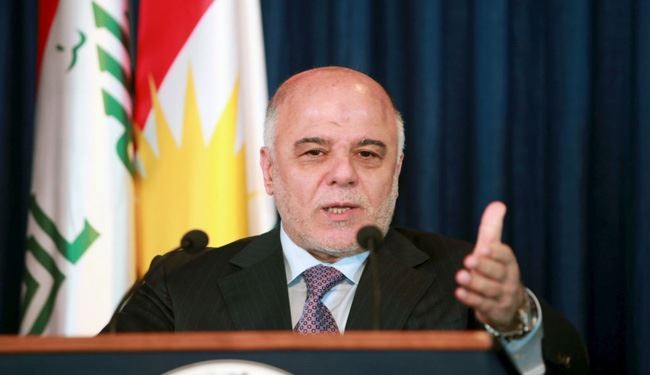 Iraqi PM Abadi Calls on Stop to Protests amid Fallujah Operation