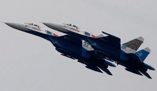 حملات جنگنده های روسیه به تروریستها در ادلب