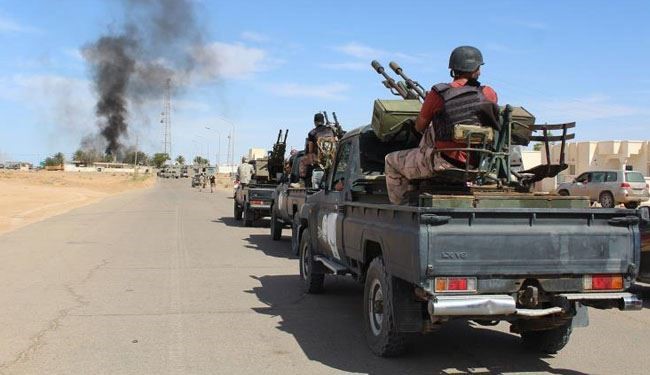 قوات حكومة الوفاق الليبية على مشارف سرت معقل تنظيم 