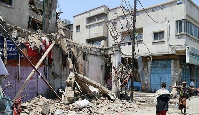 شهادت یک یمنی بر اثر انفجار بمب خوشه ای