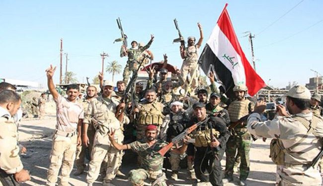 عمليات بغداد تعلن رفع العلم العراقي في مركز الصقلاوية