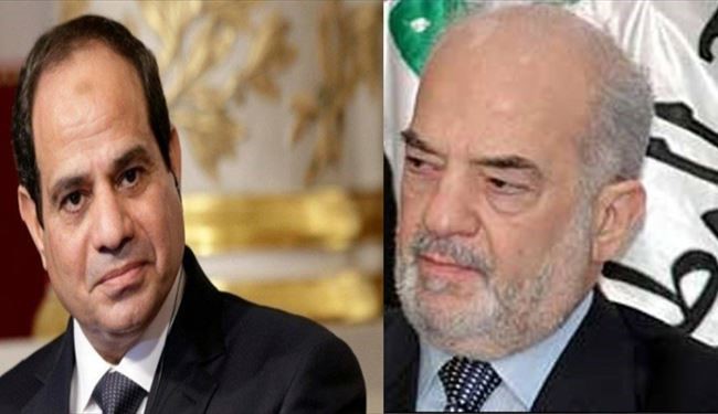 مذاکرات وزیرخارجه عراق با رئیس جمهوری مصر