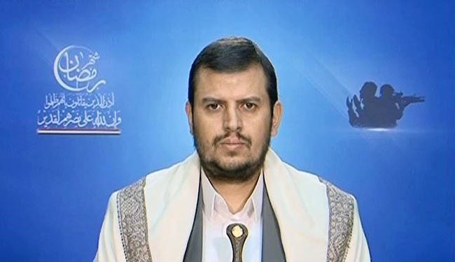 السيد الحوثي يدعو اليمنيين للتصدي للمعتدين والوقوف بوجههم +صورة