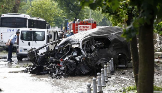 11 کشته و 36 زخمی در انفجار استانبول