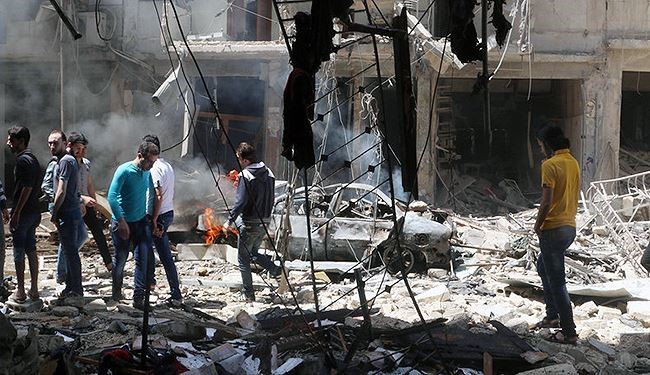 عشرات الضحايا بقذائف الجماعات المسلحة على حلب