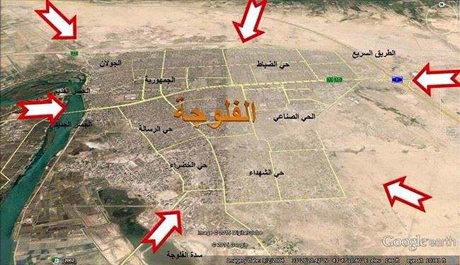 کشف مرکز مخابرات داعش در شمال فلوجه