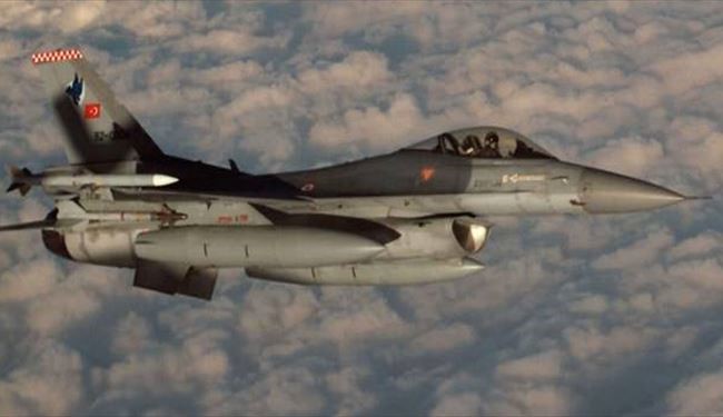 حمله هوایی ترکیه به پ.ک.ک