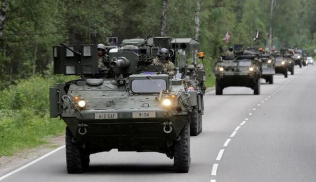 NATO Launches War Games in Latvia in Baltic Region near Russia Borders