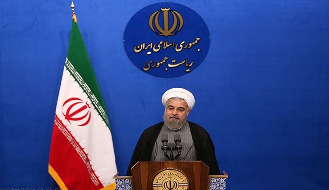 الرئيس روحاني: ايران تواصل مسيرتها التنموية
