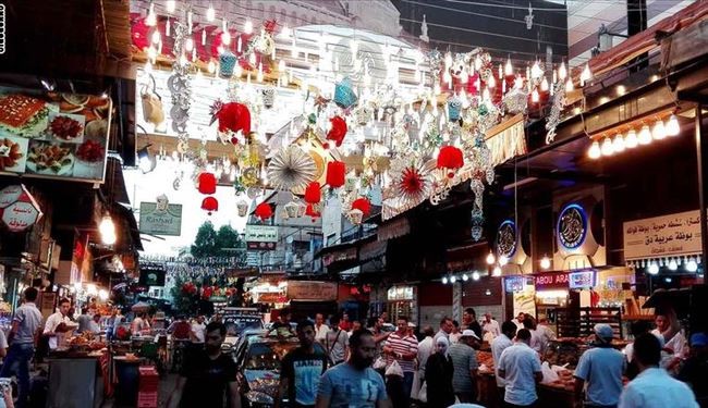 عکس‌هایی از دمشق در ماه رمضان