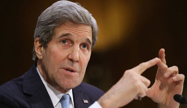 ماذا قال كيري للدبلوماسيين المطالبين بعمل عسكري ضد سوريا؟