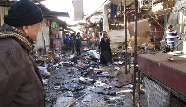 24 قتيلا وجريحا بتفجير انتحاري داخل جامع غرب بغداد