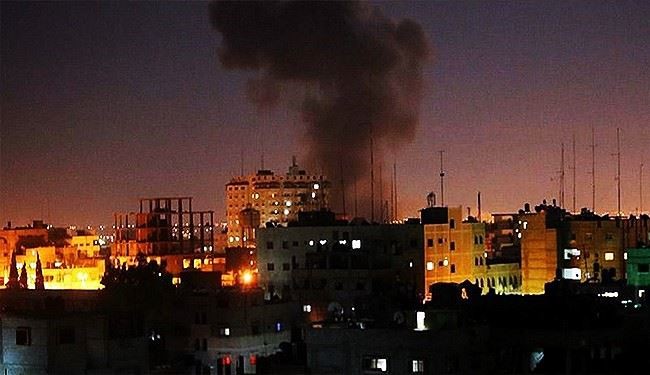 جنگنده‌های صهیونیستی غزه را بمباران کردند +عکس