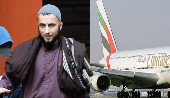 باكستاني ارعب ركاب طائرة اماراتية فسجنته بريطانيا!