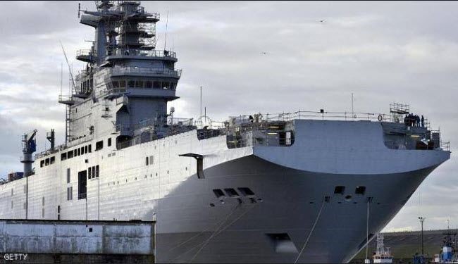 روسيا ترسل أضخم سفينة حربية إلى سوريا
