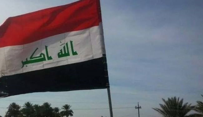 رفع العلم العراقي وسط الموصل و