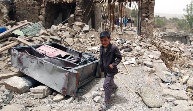 حمایت سرکردۀ منافقین از کشتار مردم یمن
