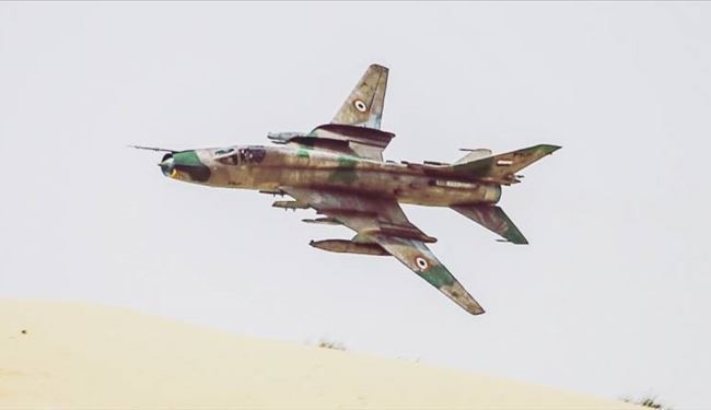 Syrian Air Force Targets Terrorists’ Positions in Hama