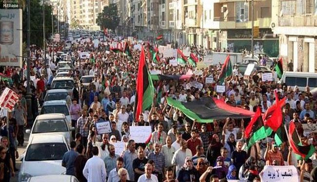 تظاهرات في مدن ليبية تنديدا بالوجود العسكري الفرنسي