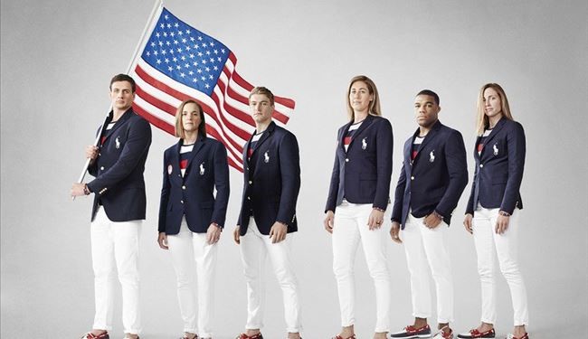 فضيحة .. العلم الروسي يزين زي المنتخب الأولمبي الأمريكي!