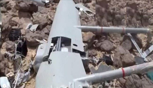 سرنگونی هواپیمای شناسایی سعودی توسط یمنی ها