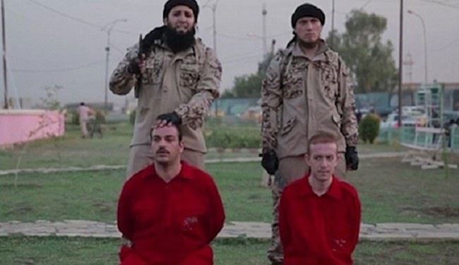 سربریدن دو گروگان در پارک کودکان داعش !